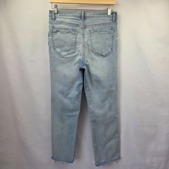 Kensie Vintage Luxe Slim Crop Jeans Light Wash Size 10 - Picture 4 of 13